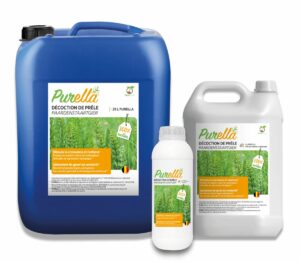 La gamme de produits Purella en 1, 5 et 25L